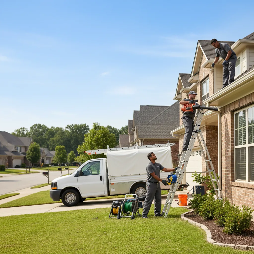 Home Gutter Service in Monroe, OK near me